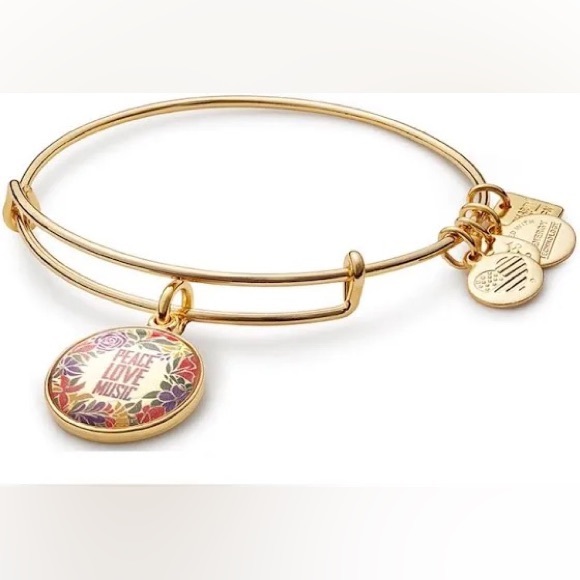 Alex and Ani ✌️💖🎶 Bracelet - Picture 1 of 5